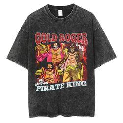 Gol D. Rogers Vintage Oversized T-Shirt | One Piece