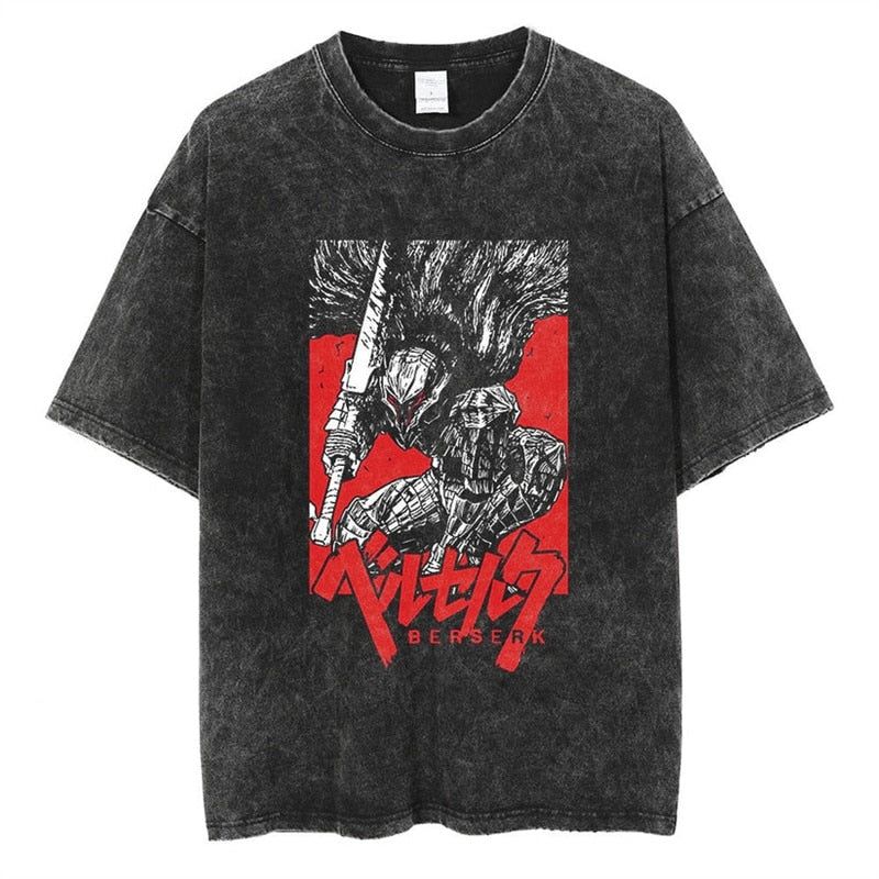 Berserk Oversized Vintage Wash T-Shirt | Berserk